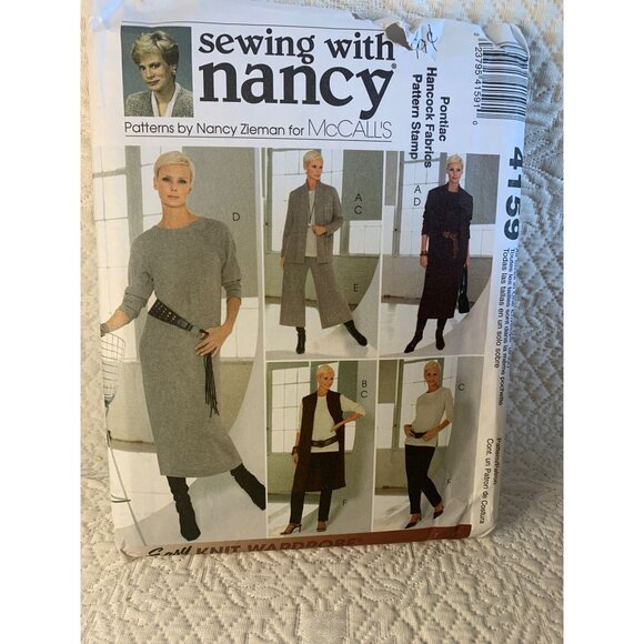 Sewing with Nancy Misses Dress Sewing Pattern sz 8-22 4159 - uncut - Picture 6 of 12